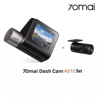 70mai Smart Dash Cam A510 Set with Rear Cam Global Version 70mai